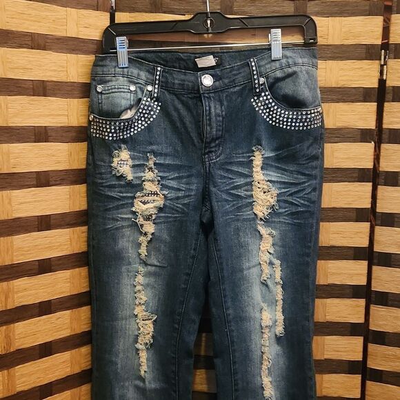 Euc!!  Venus bling TALL jeans - Picture 1 of 11